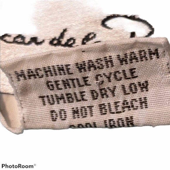 Vintage Oscar de la Renta expressions top size 8 paisley hidden buttons - Picture 8 of 10